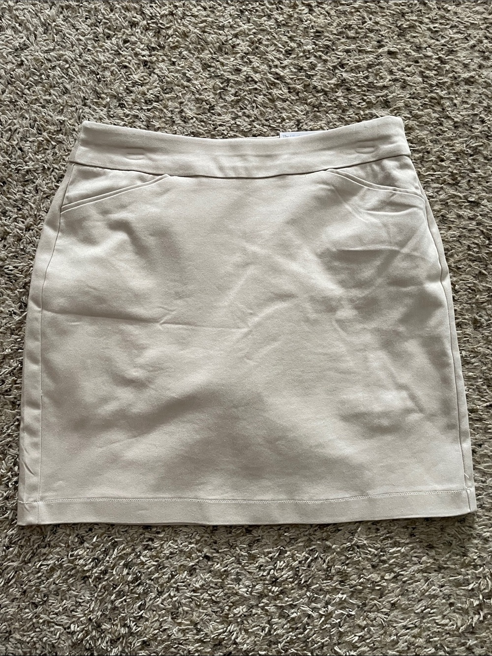 croft & barrow Cream Pencil Skirt for Women